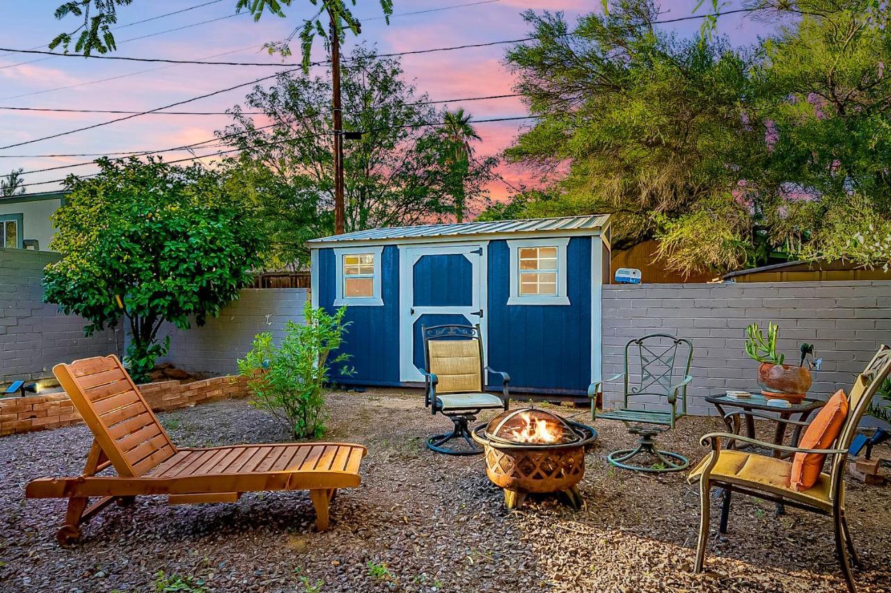 Cute Peaceful Tiny House Getaway W Backyard - Low Summer Rates! Tucson Dış mekan fotoğraf